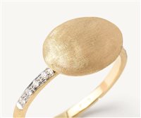 Vicenza - Piazzetta Palladio 2 - Anneau Marco Bicego Femme Siviglia in Or jaune Diamante 0.06 Ct AB609-B - AB609-B